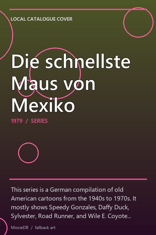 Die schnellste Maus von Mexiko poster