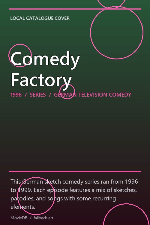 Comedy Factory poster