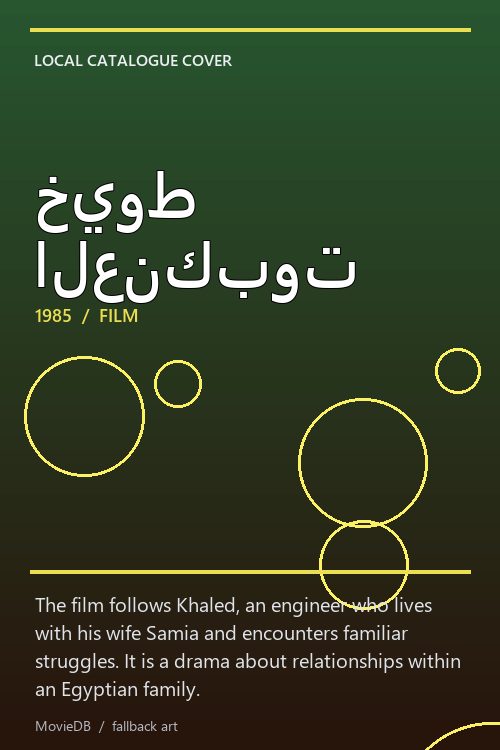 خيوط العنكبوت poster