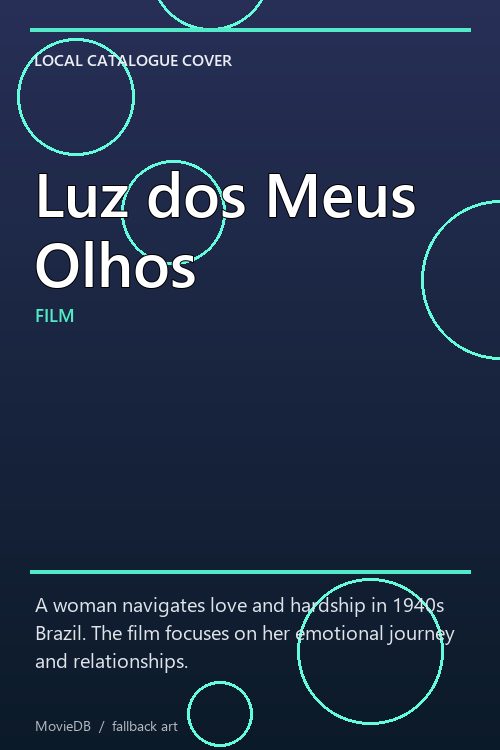 Luz dos Meus Olhos poster