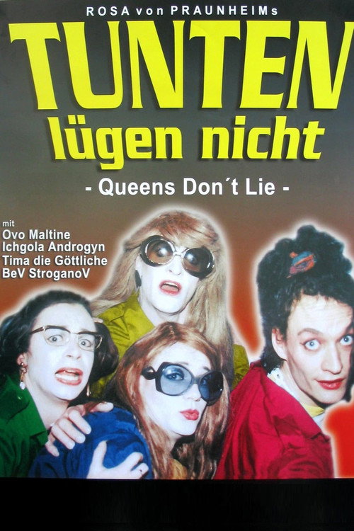 Tunten lügen nicht poster