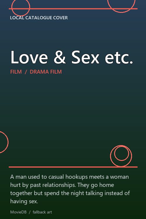 Love & Sex etc. poster