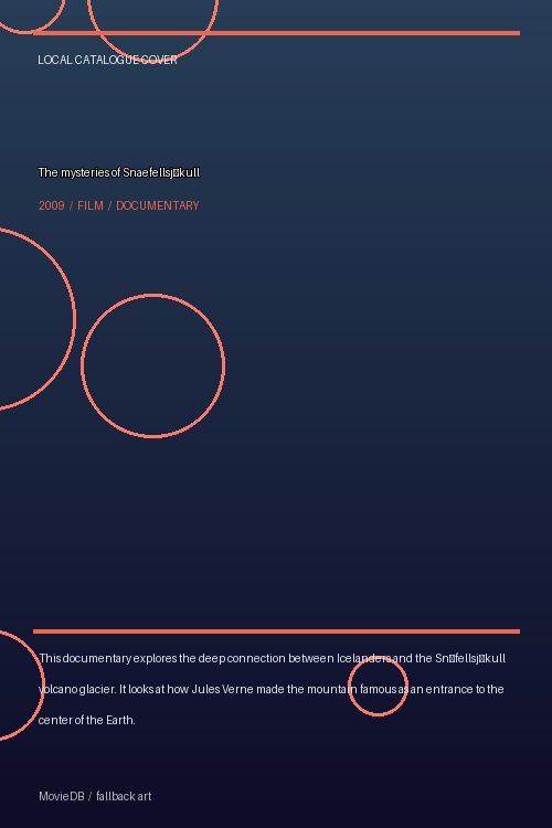The mysteries of Snaefellsjökull poster