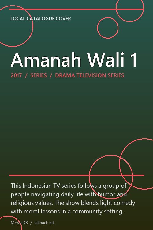 Amanah Wali 1 poster