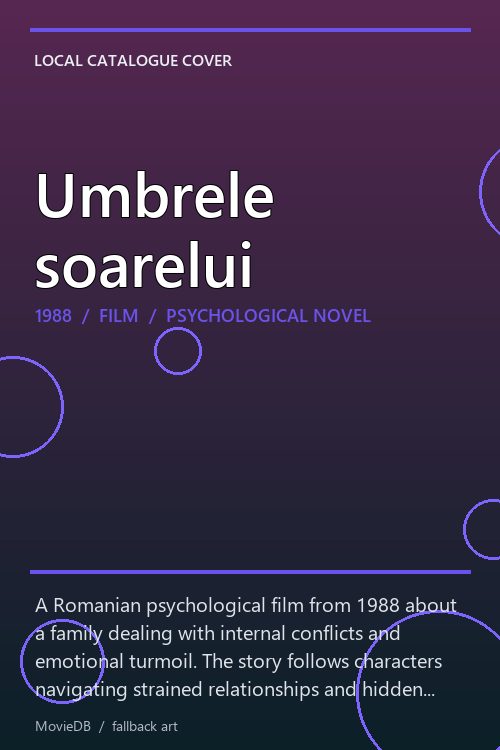 Umbrele soarelui poster