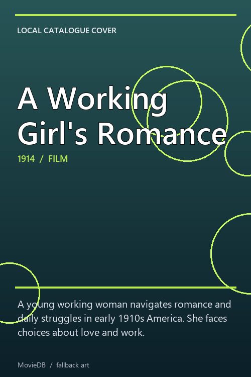 A Working Girl's Romance poster