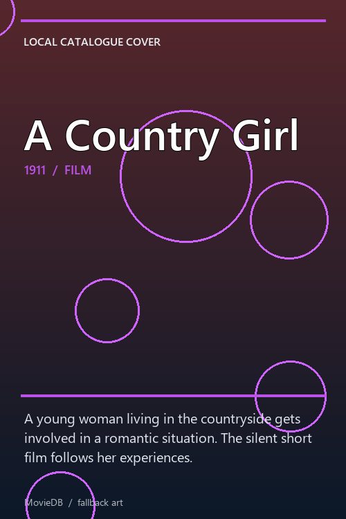 A Country Girl poster