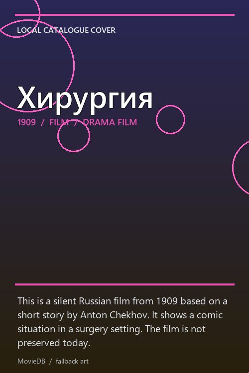 Хирургия poster