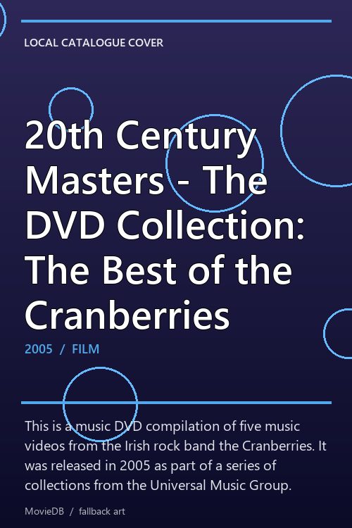 20th Century Masters - The DVD Collection: The Best of the Cranberries poster