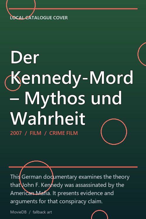 Der Kennedy-Mord – Mythos und Wahrheit poster