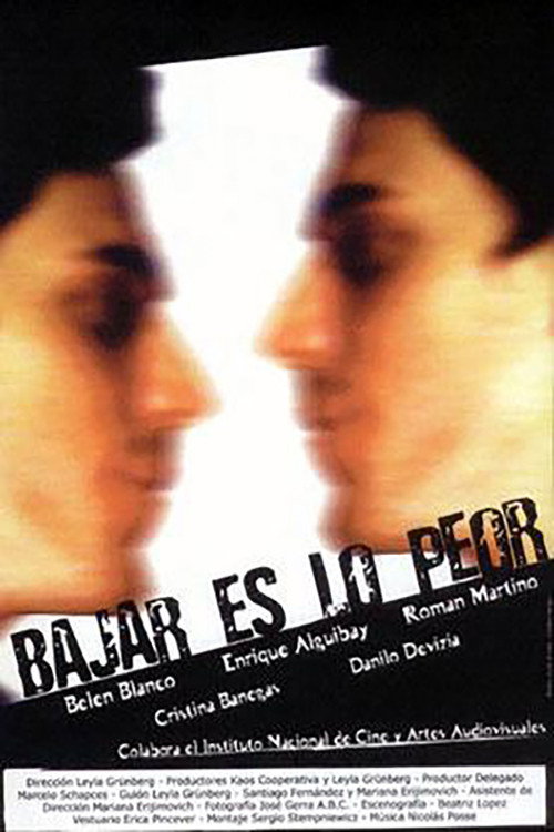 Bajar es lo peor poster