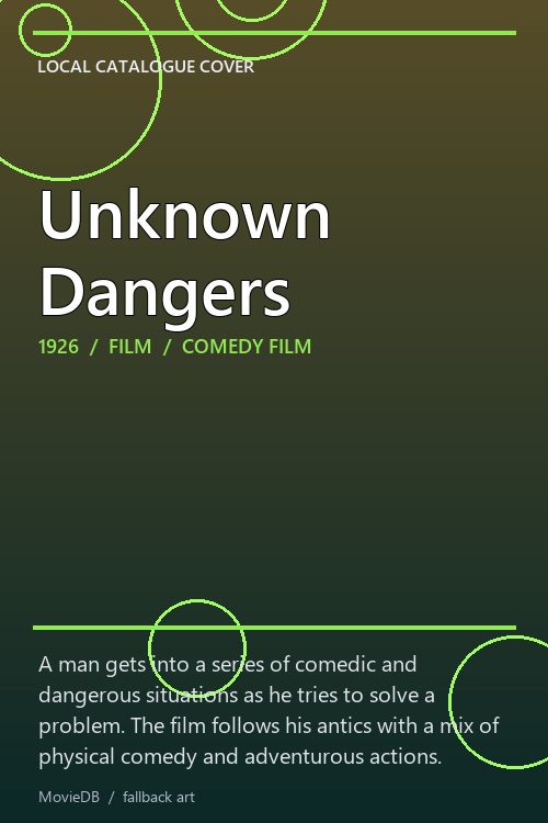 Unknown Dangers poster