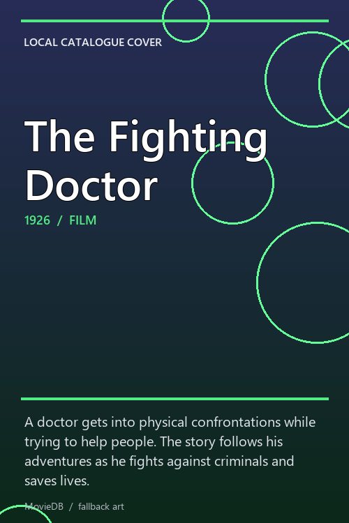 The Fighting Doctor poster