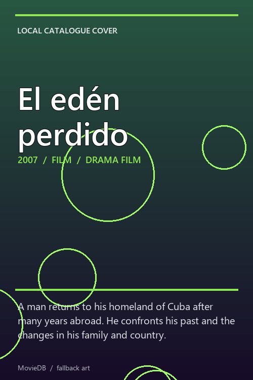 El edén perdido poster