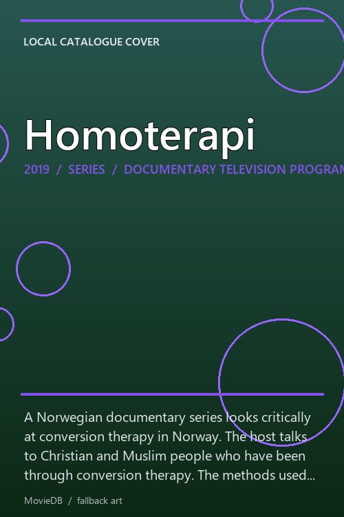 Homoterapi poster