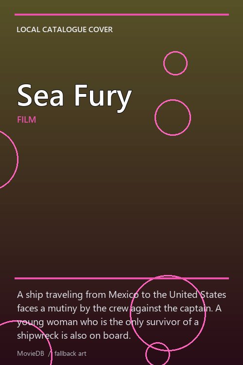 Sea Fury poster