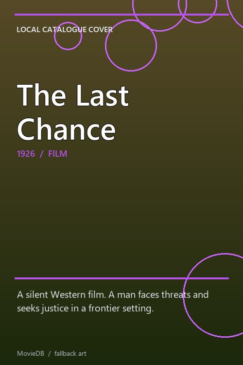 The Last Chance poster