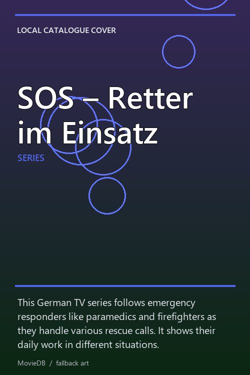 SOS – Retter im Einsatz poster