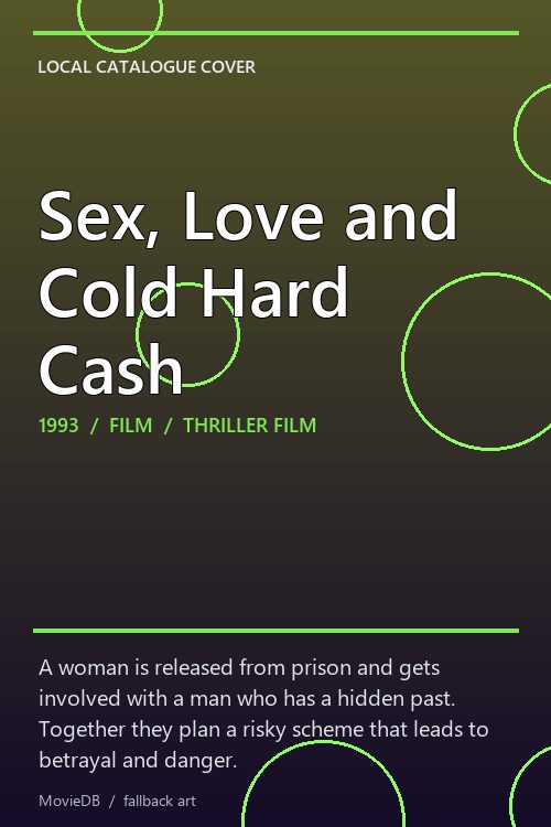 Sex, Love and Cold Hard Cash poster