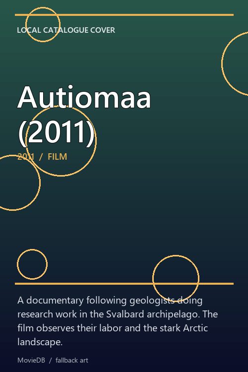 Autiomaa (2011) poster