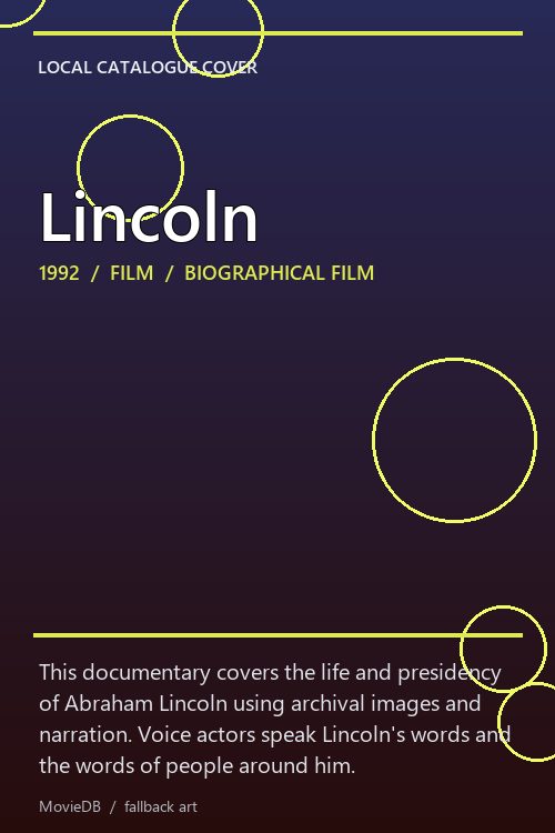 Lincoln poster