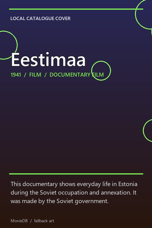 Eestimaa poster