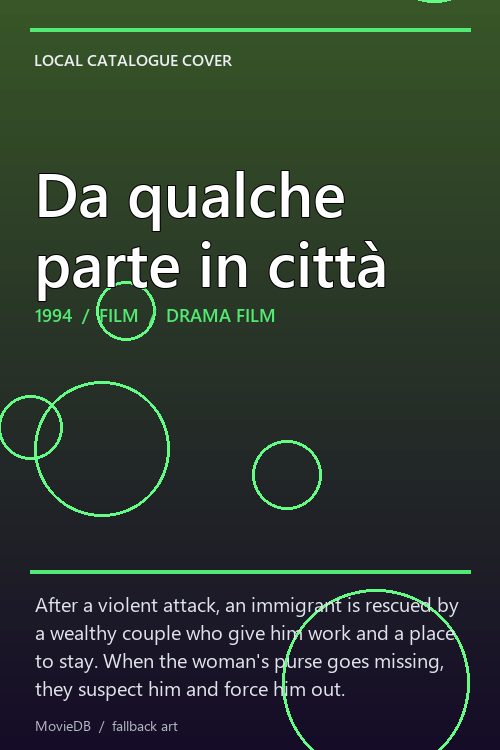 Da qualche parte in città poster