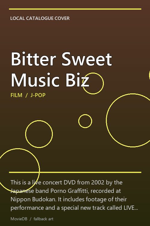 Bitter Sweet Music Biz poster