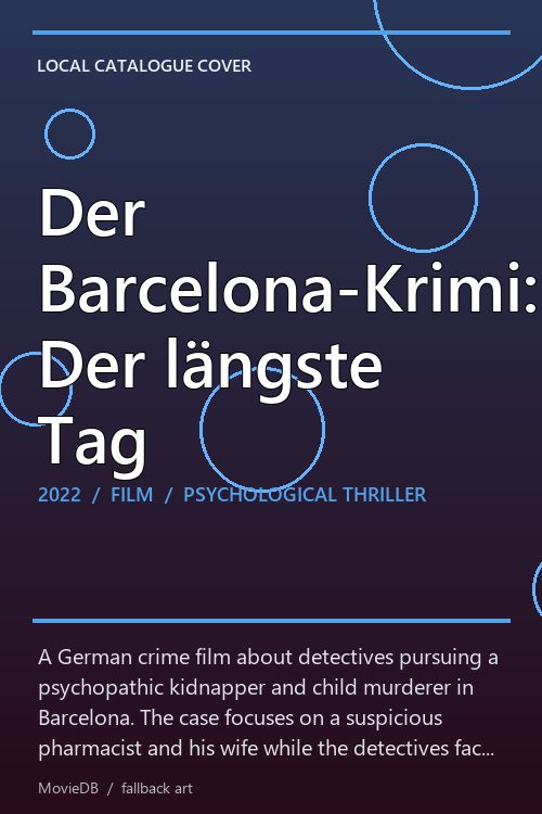 Der Barcelona-Krimi: Der längste Tag poster