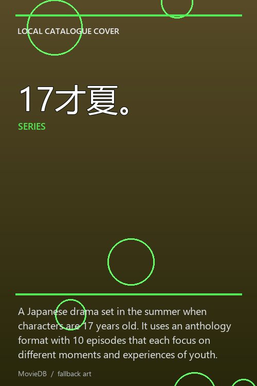 17才夏。 poster