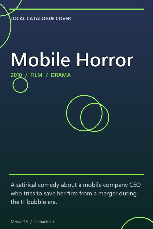 Mobile Horror poster