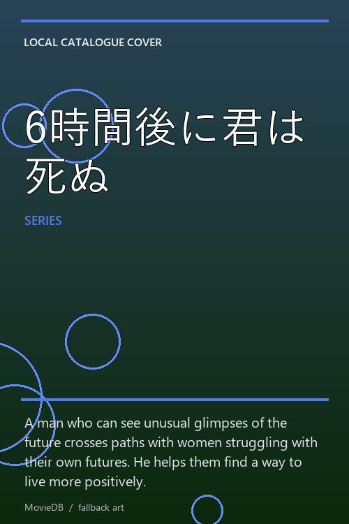 6時間後に君は死ぬ poster