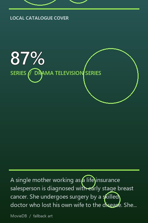 87% poster
