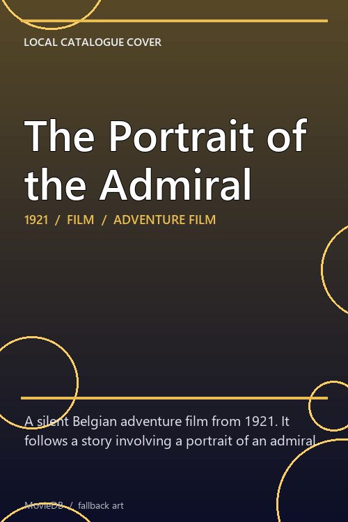 The Portrait of the Admiral poster