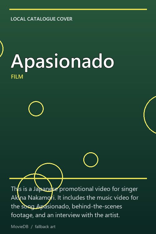 Apasionado poster