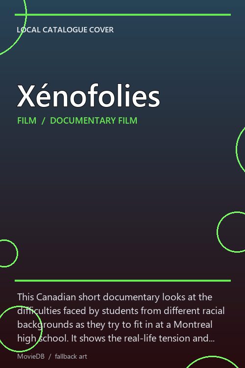 Xénofolies poster