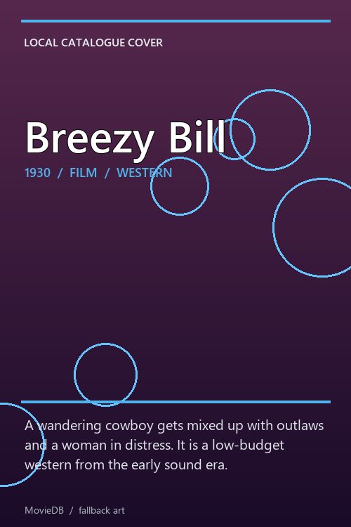 Breezy Bill poster
