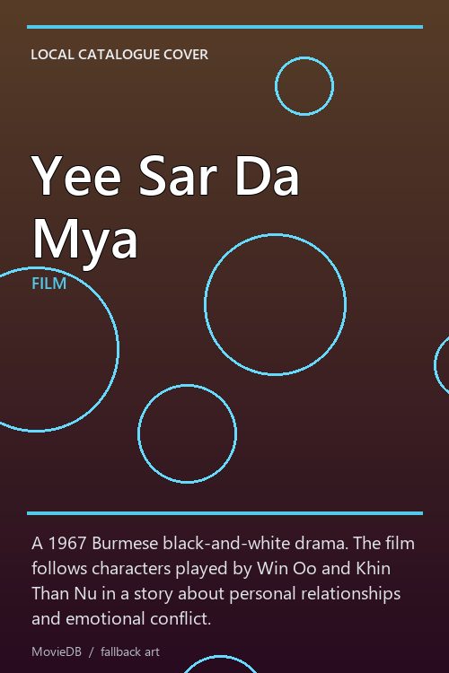 Yee Sar Da Mya poster
