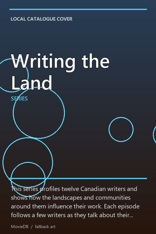 Writing the Land poster