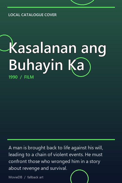 Kasalanan ang Buhayin Ka poster
