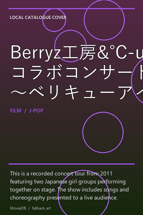 Berryz工房&℃-ute コラボコンサートツアー2011秋 〜ベリキューアイランド〜 poster