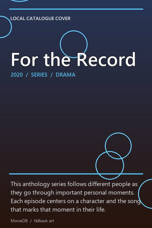 For the Record poster