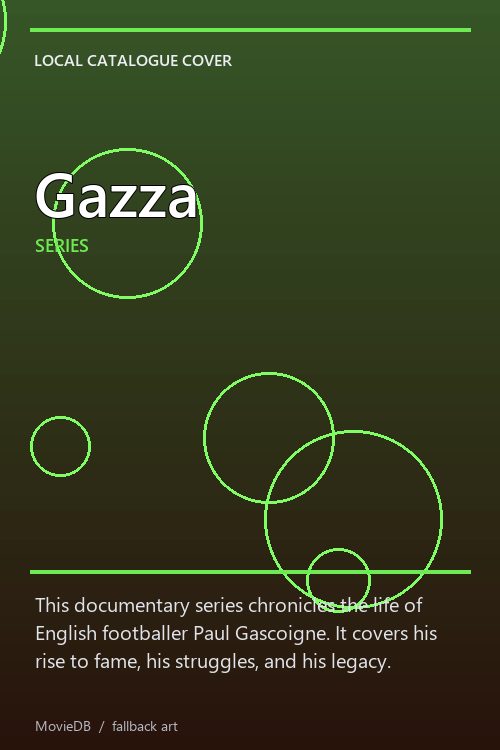 Gazza poster