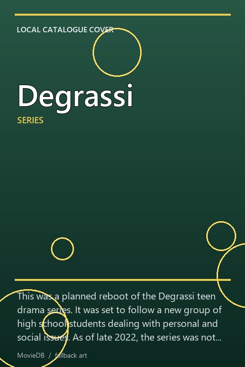 Degrassi poster