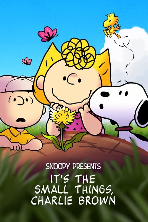 Snoopy Presents: It's The Small Things, Charlie Brown poster