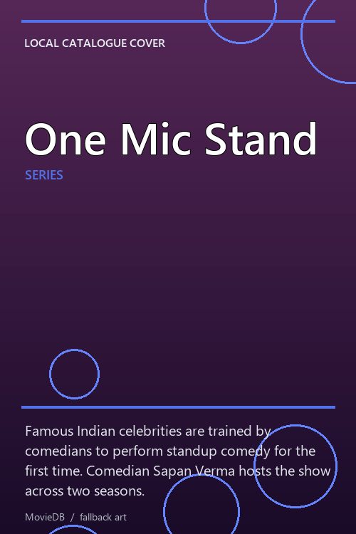One Mic Stand poster