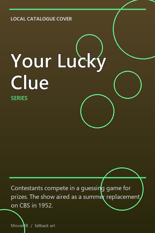 Your Lucky Clue poster