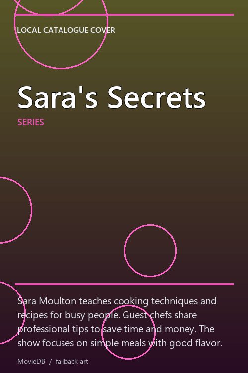 Sara's Secrets poster