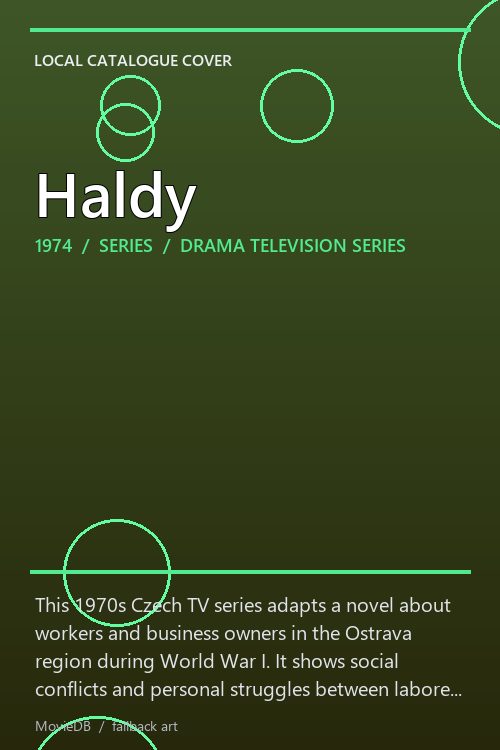 Haldy poster