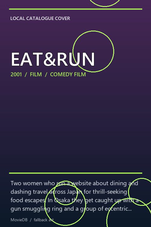 EAT&RUN poster